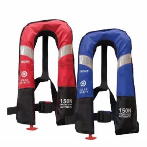 Chaleco Salvavidas Inflable SOLAS 150N – Automático, homologado y de alta